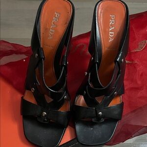 Prada Women's Black Heels